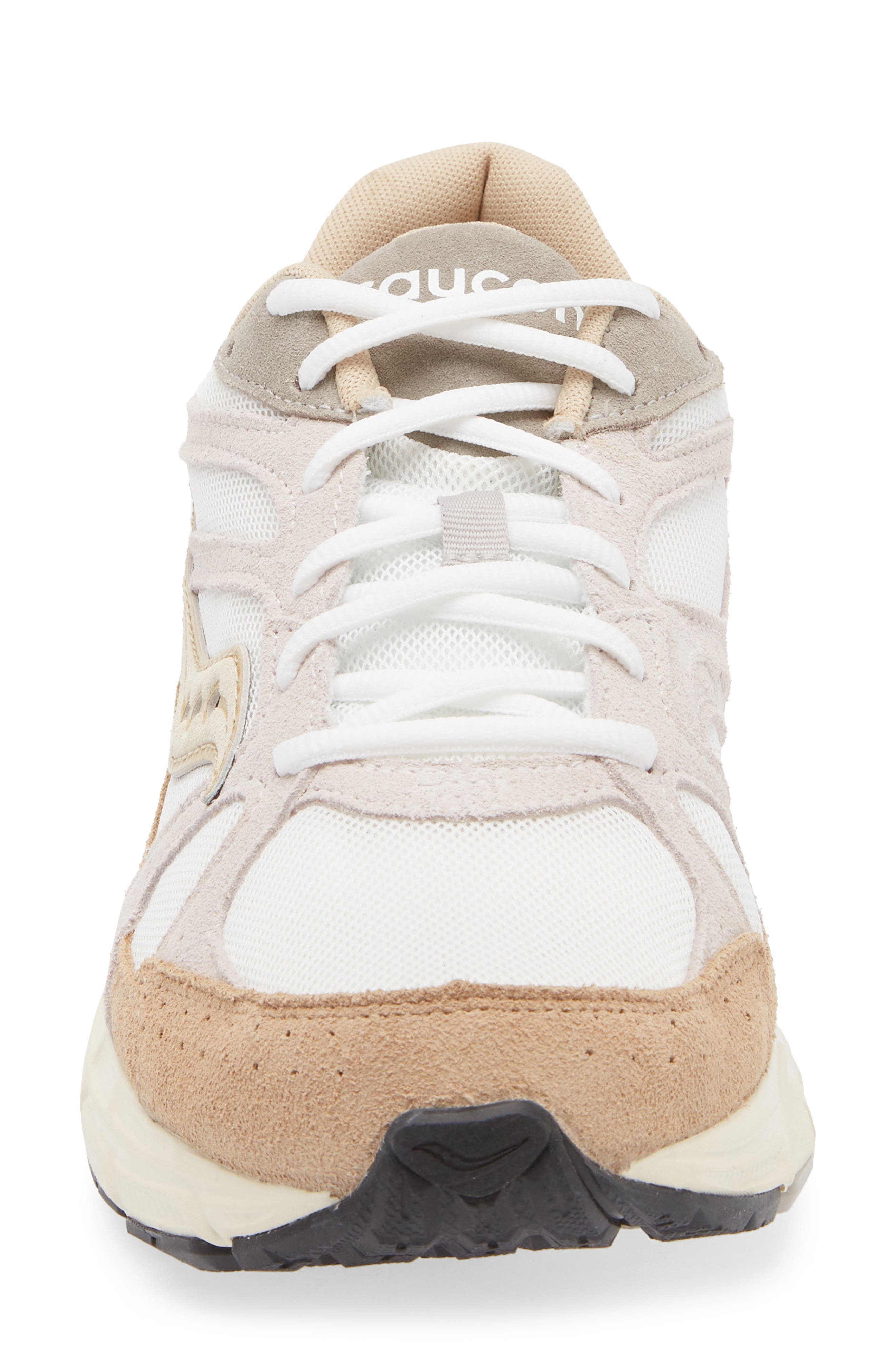 Saucony Ride Millenium Sneaker in White/Sand- Suede at Nordstrom - 4