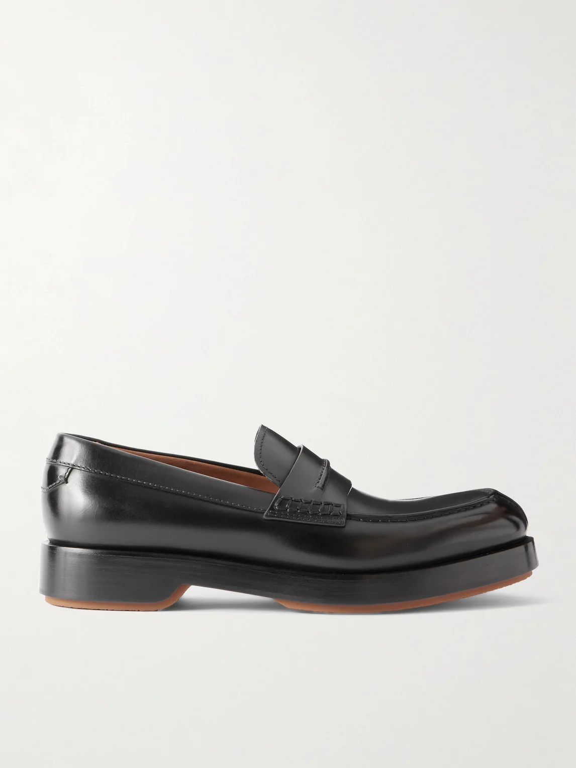 Udine Leather Penny Loafers - 1