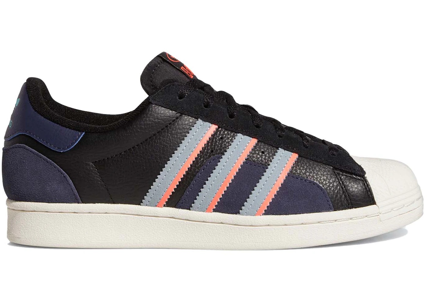 adidas Superstar Black Magic Grey Turbo - 1