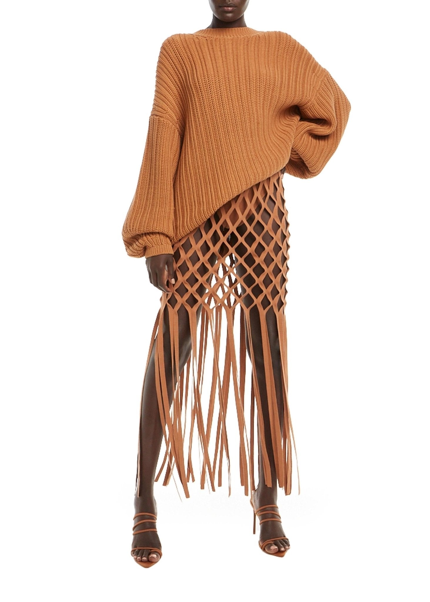 Cotton Oversized Sweater - 3