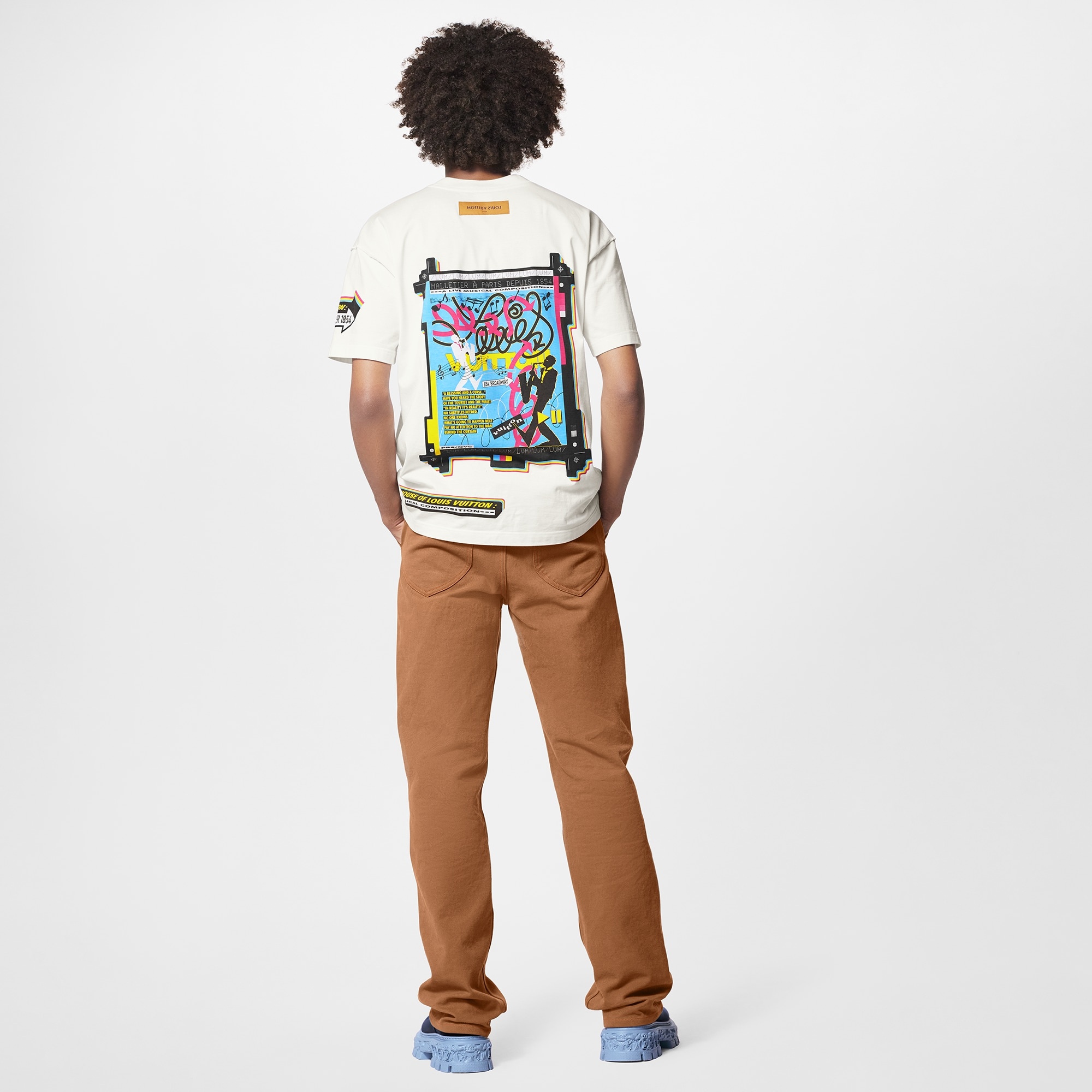 LV Jazz Flyers Short-Sleeved T-Shirt - 3