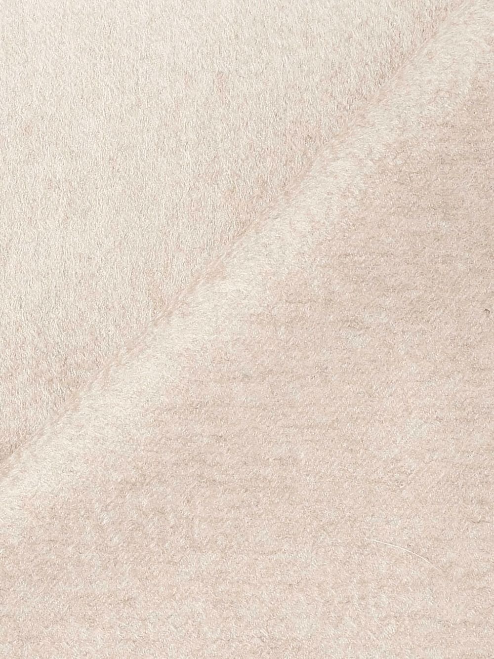fringed cashmere scarf - 3
