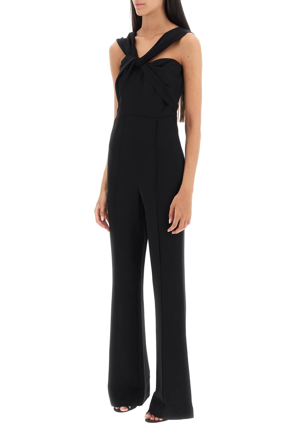 Jumpsuit With Twisted Neckline - 2