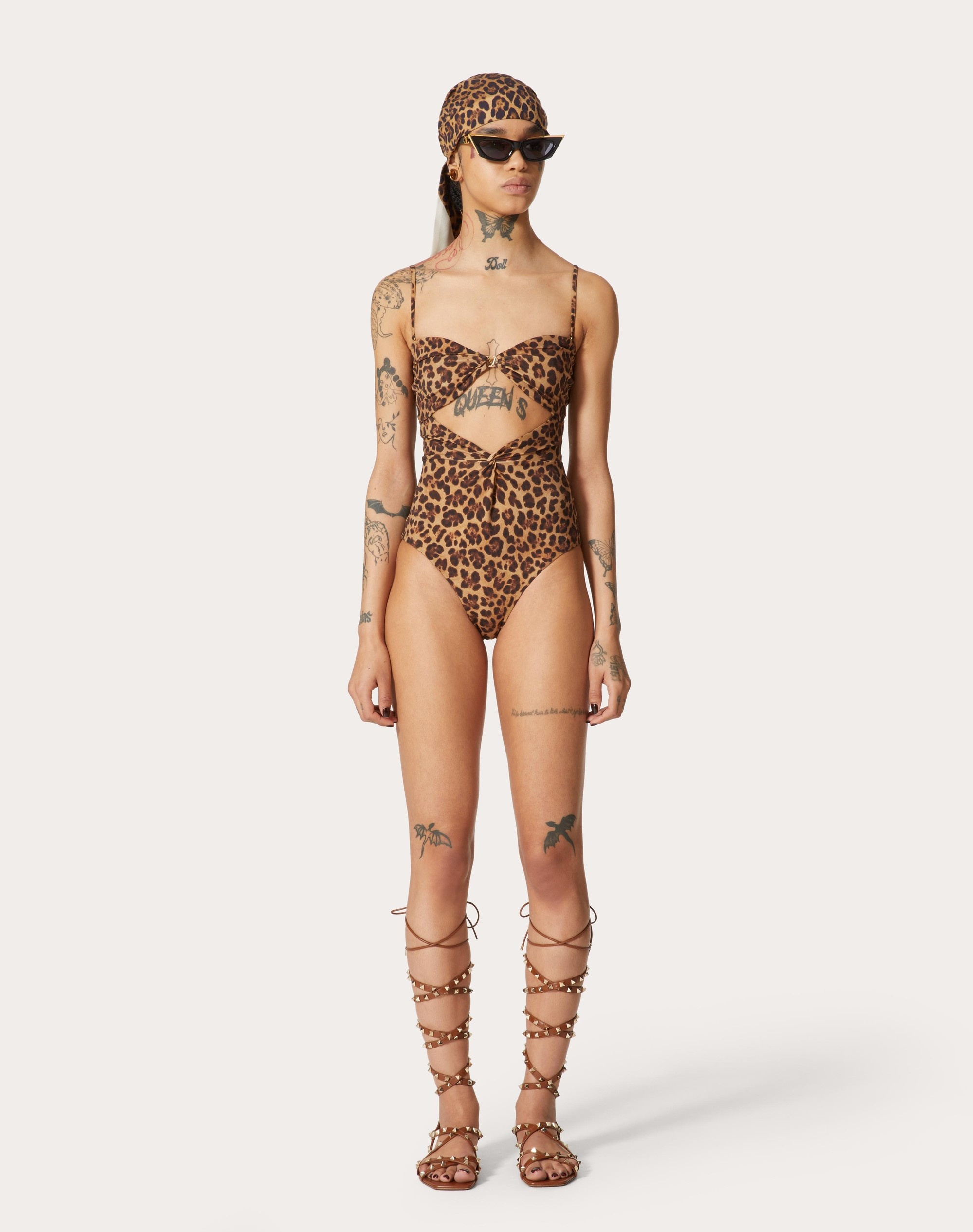 ANIMALIER LYCRA SWIMSUIT - 3