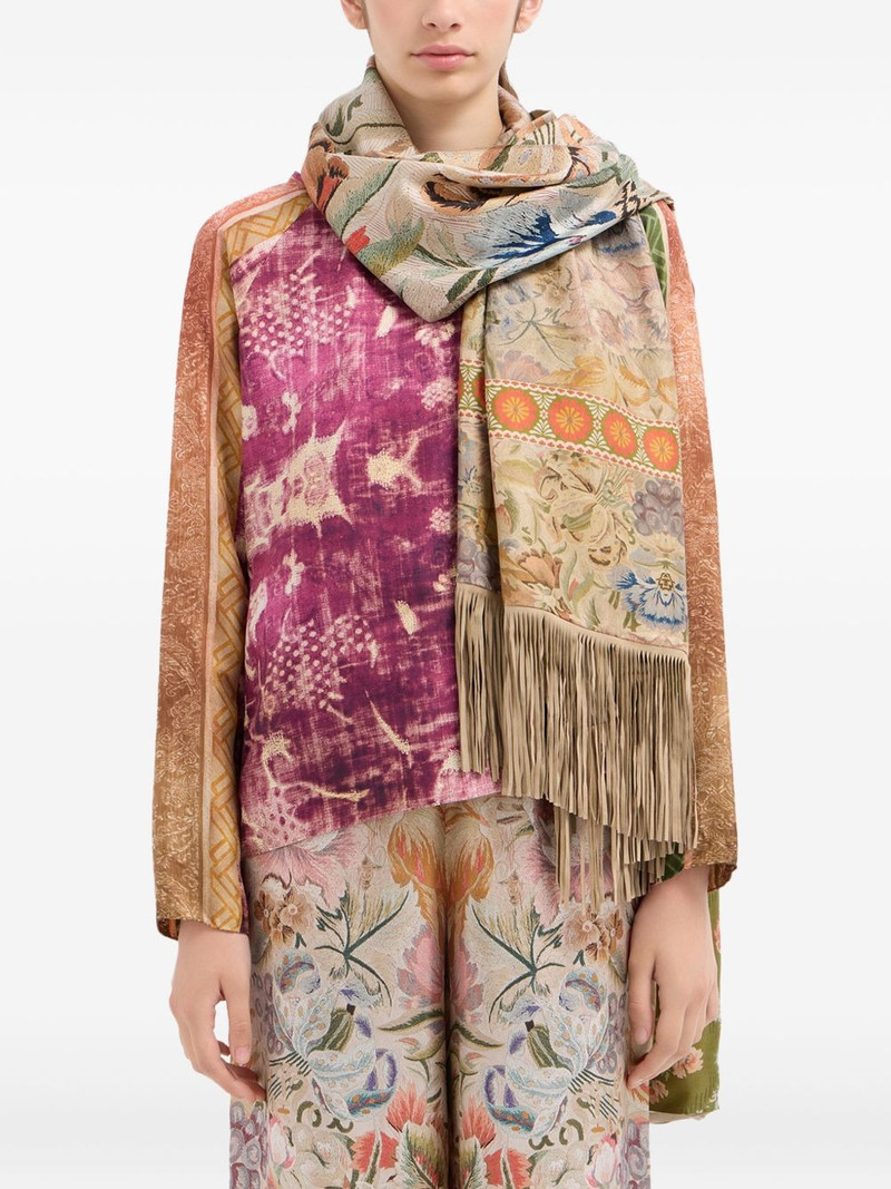 floral-tapestry fringe scarf 4