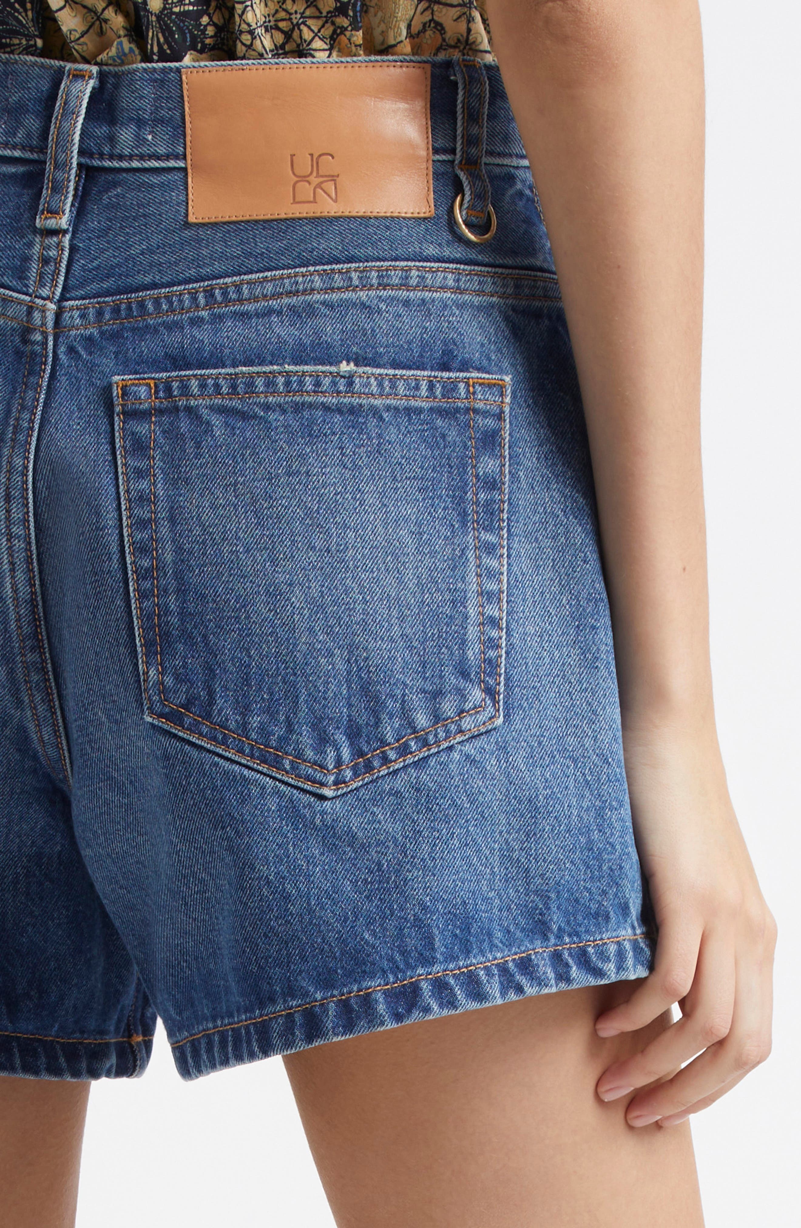Ulla Johnson The Greta Denim Shorts in Danube at Nordstrom - 5