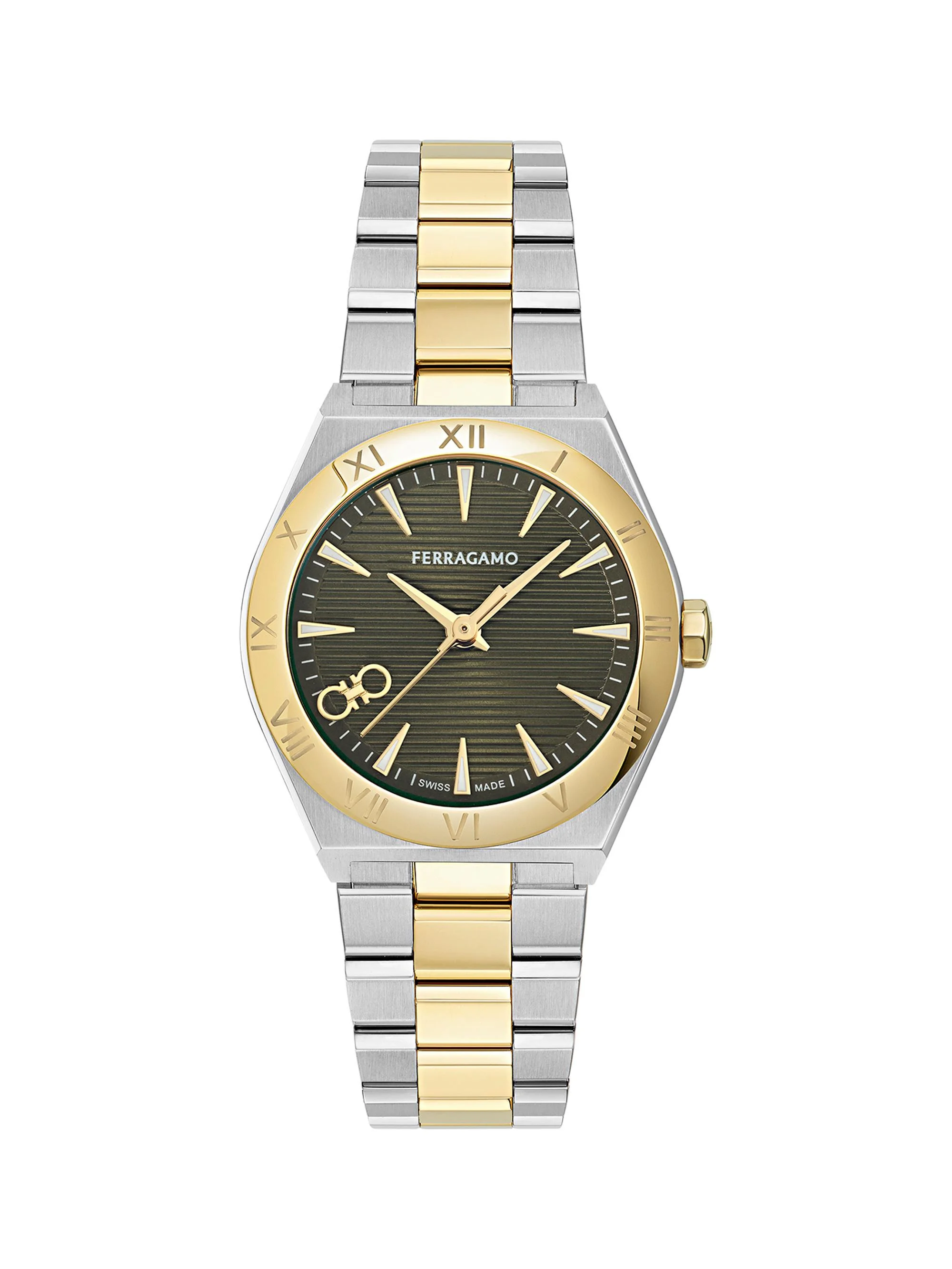 Women's Vega Upper East Stainless Steel Goldtone Bracelet Watch/28MM - Yellow Gold Two Tone - 1