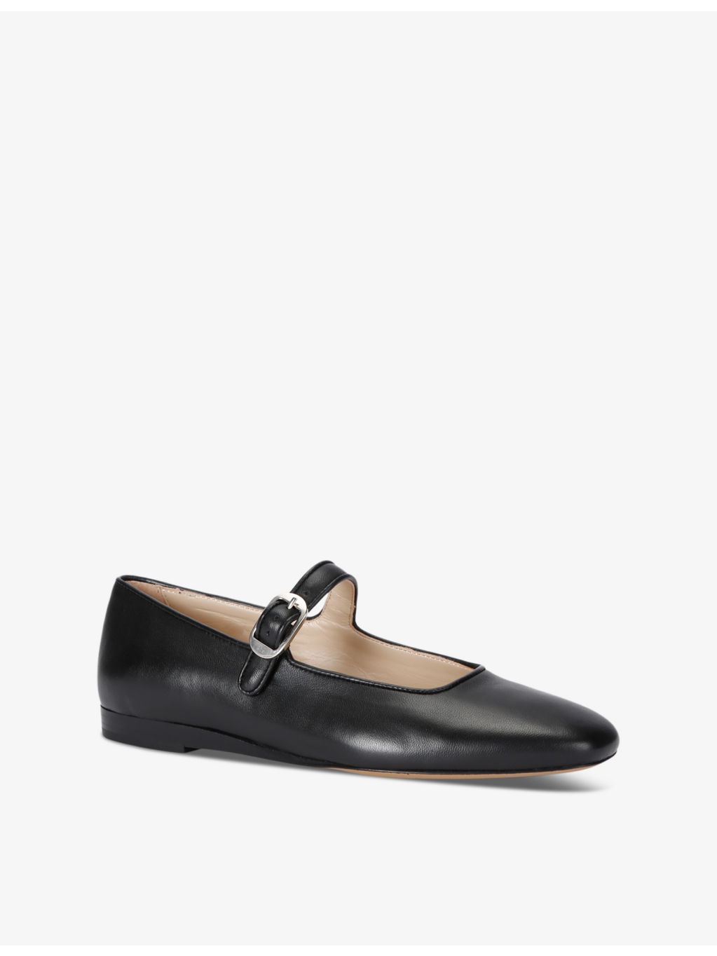 Mary Jane leather ballet flats - 3