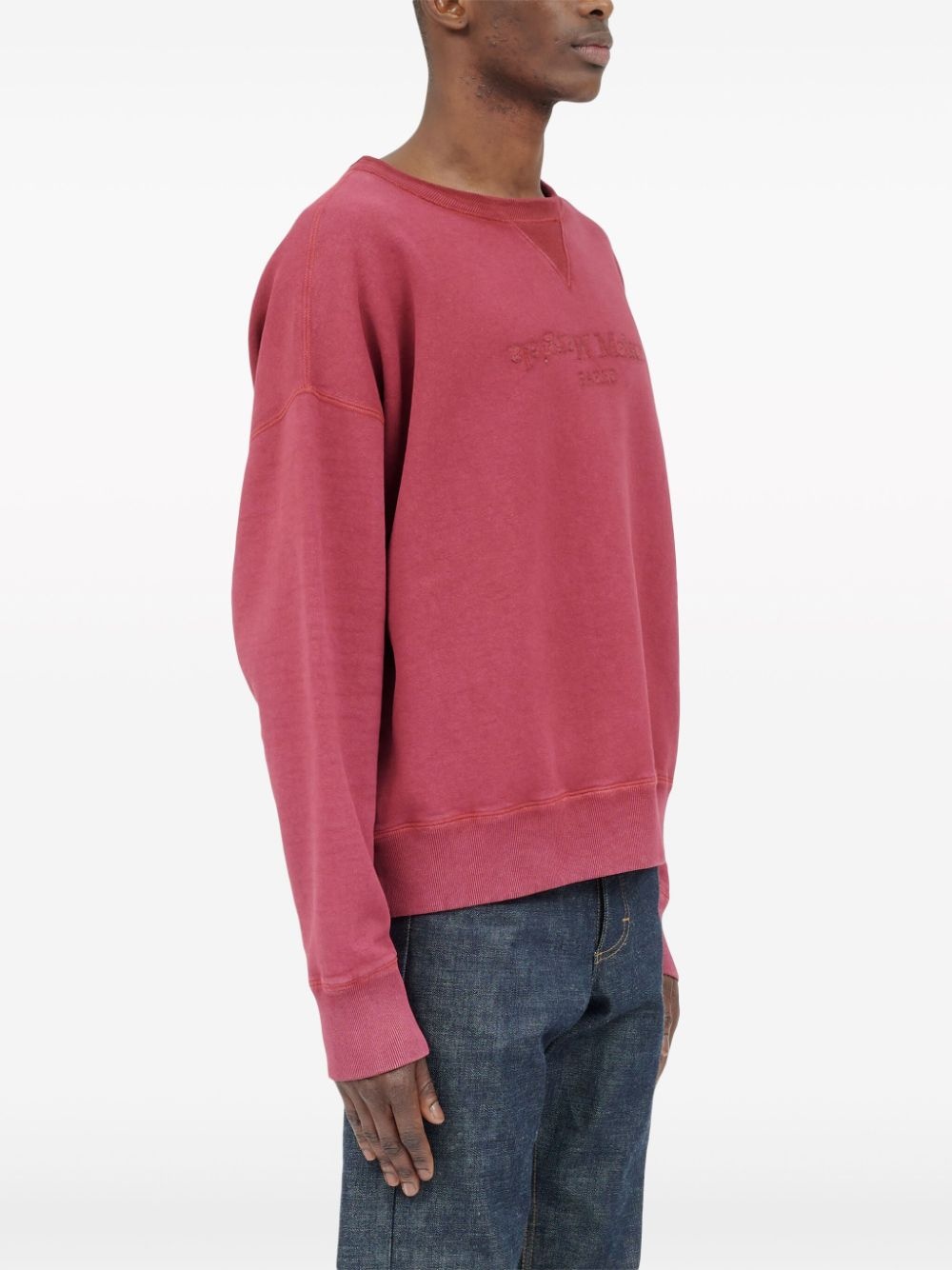 Reverse cotton sweatshirt - 3