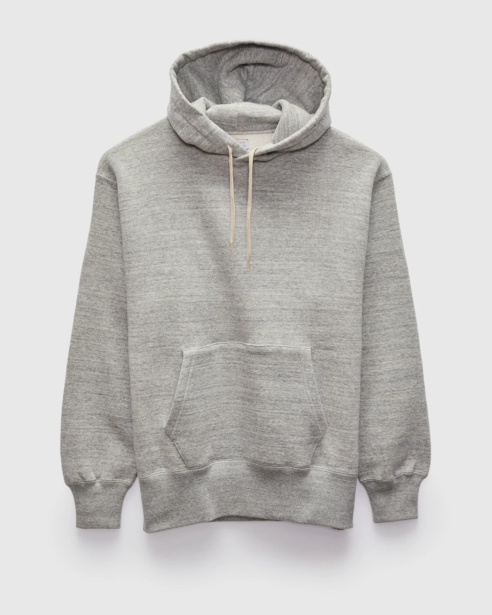 10oz Loopwheel Hooded Sweatshirt in Grey - 1