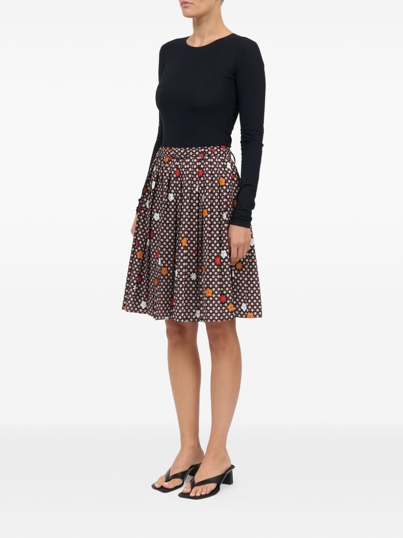 floral-print midi skirt 4