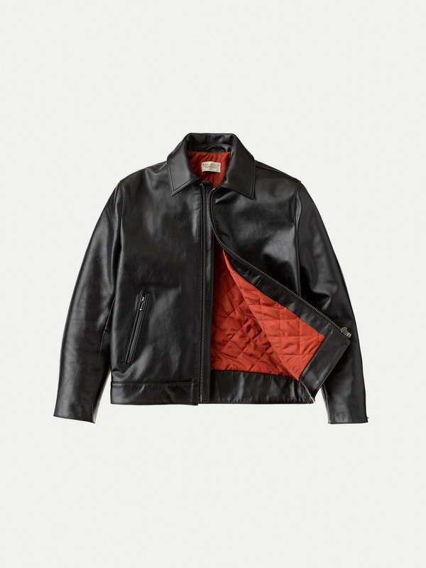 Eddy Leather Jacket Black - 5