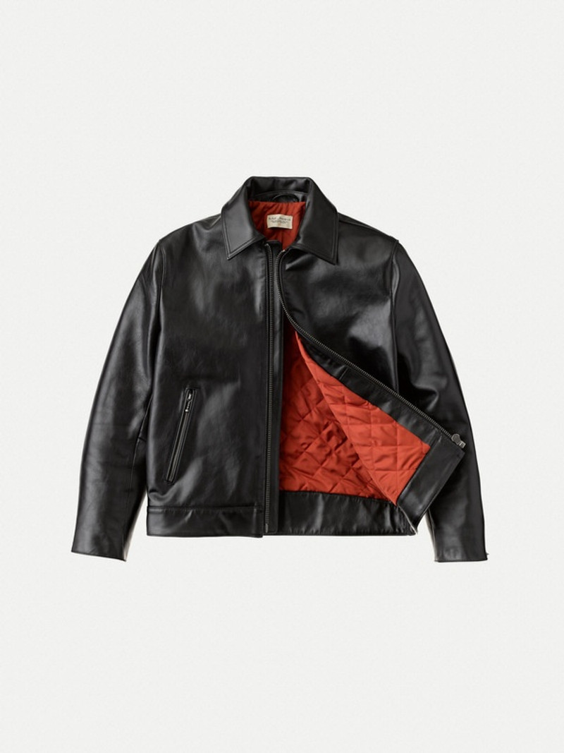 Eddy Leather Jacket Black 5