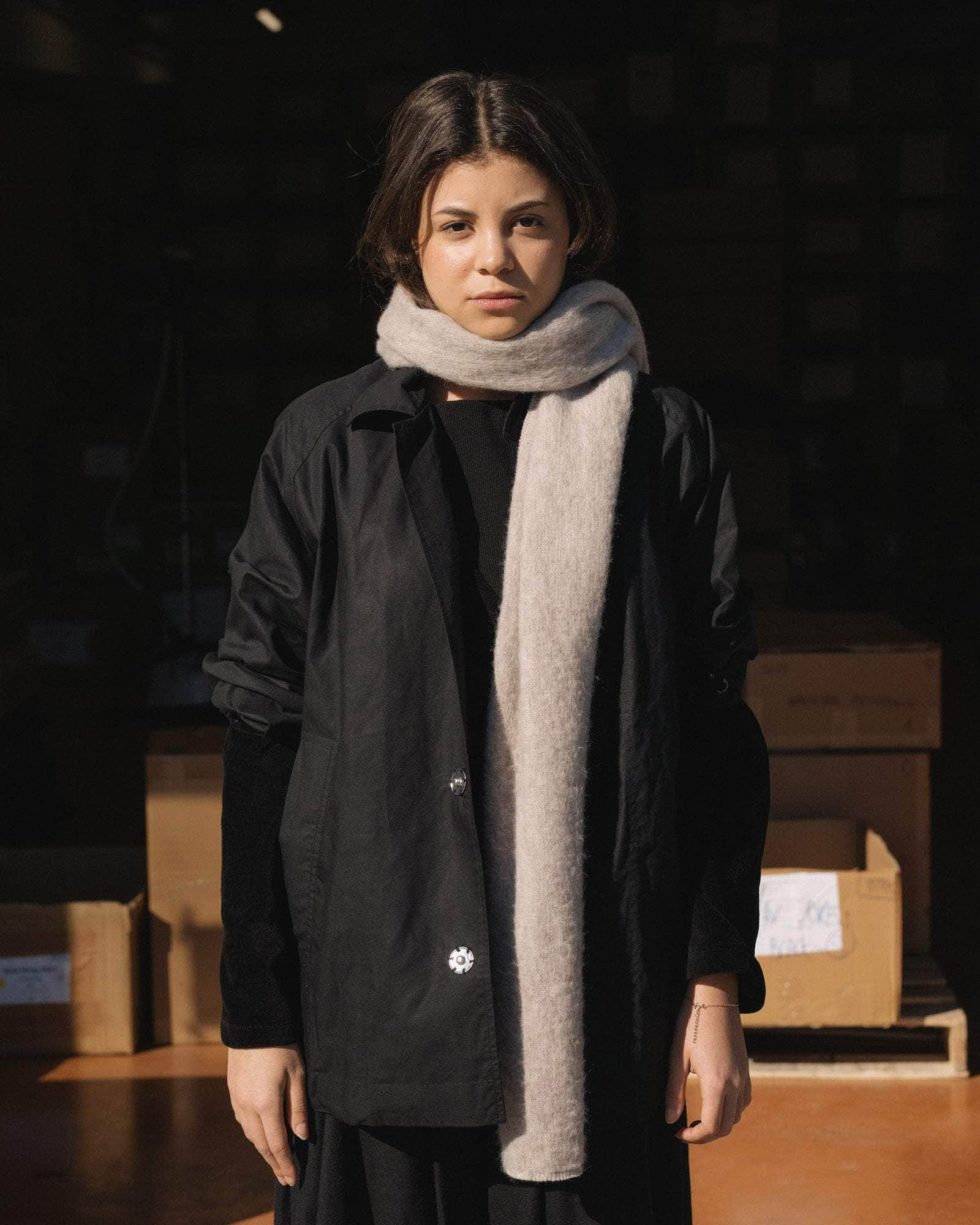 Ser Scarf - Brushed Wool - 4