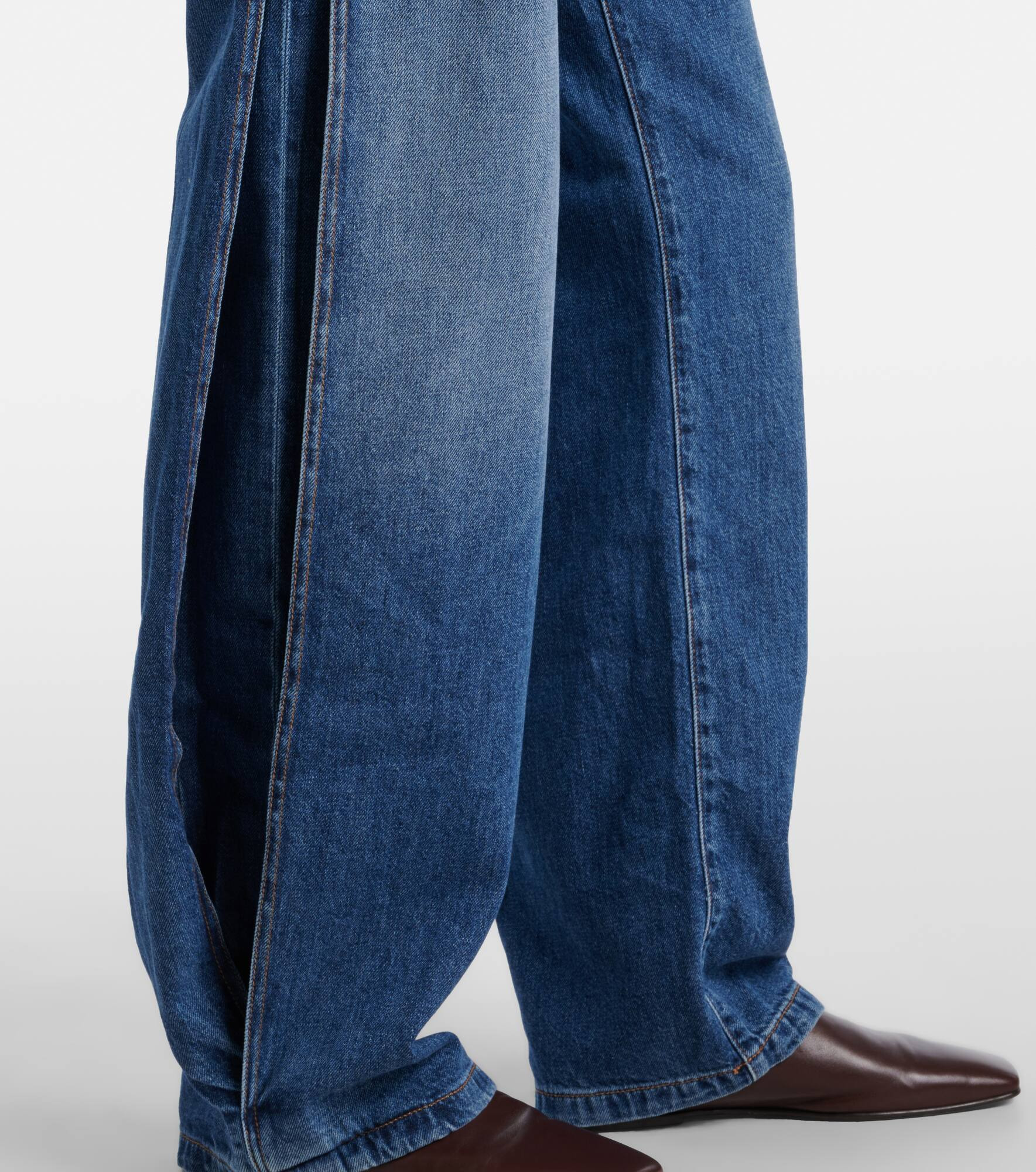 Gastone wide-leg jeans - 5