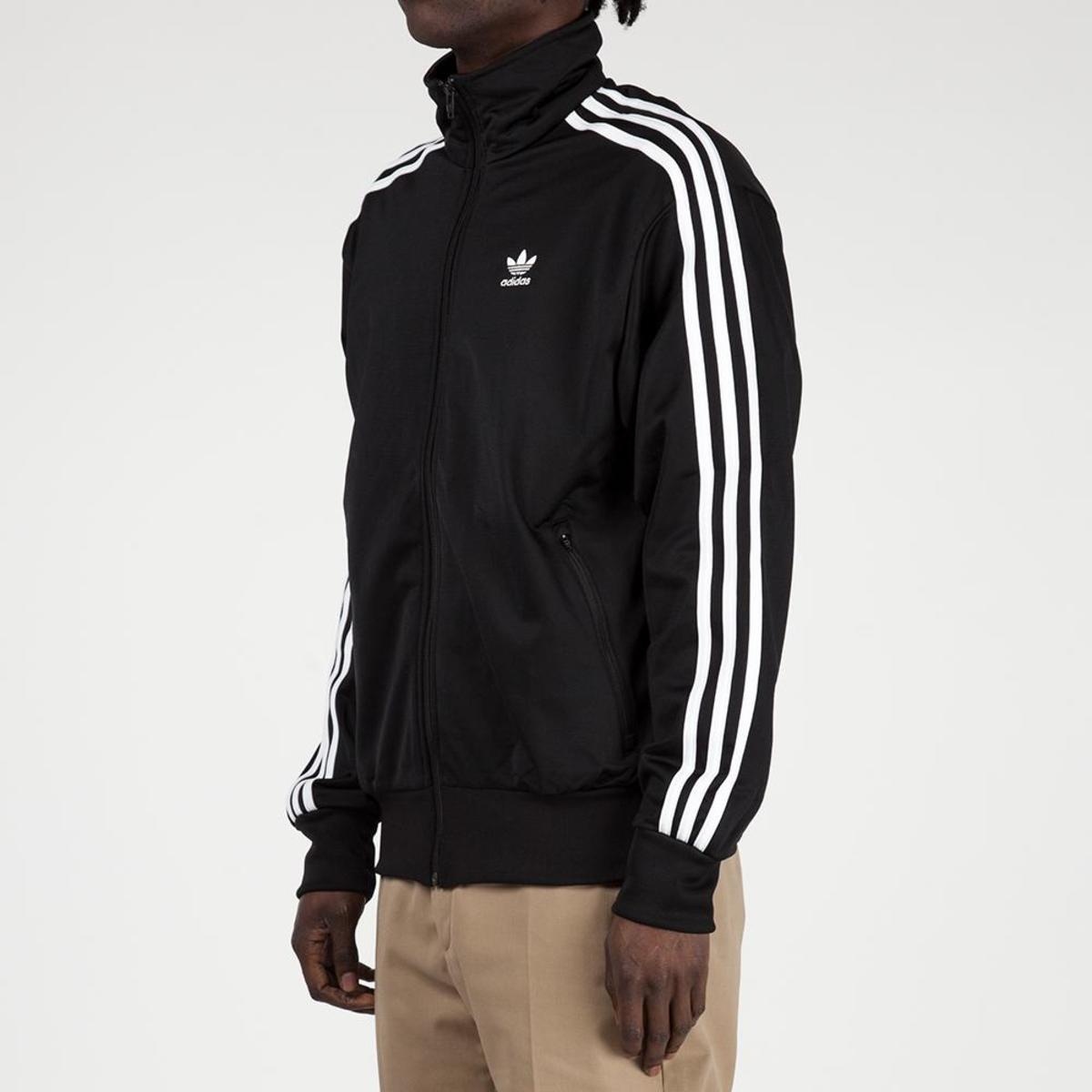 adidas originals Firebird Track Jacket Retro Athleisure Casual Sports Black DV1530 - 5
