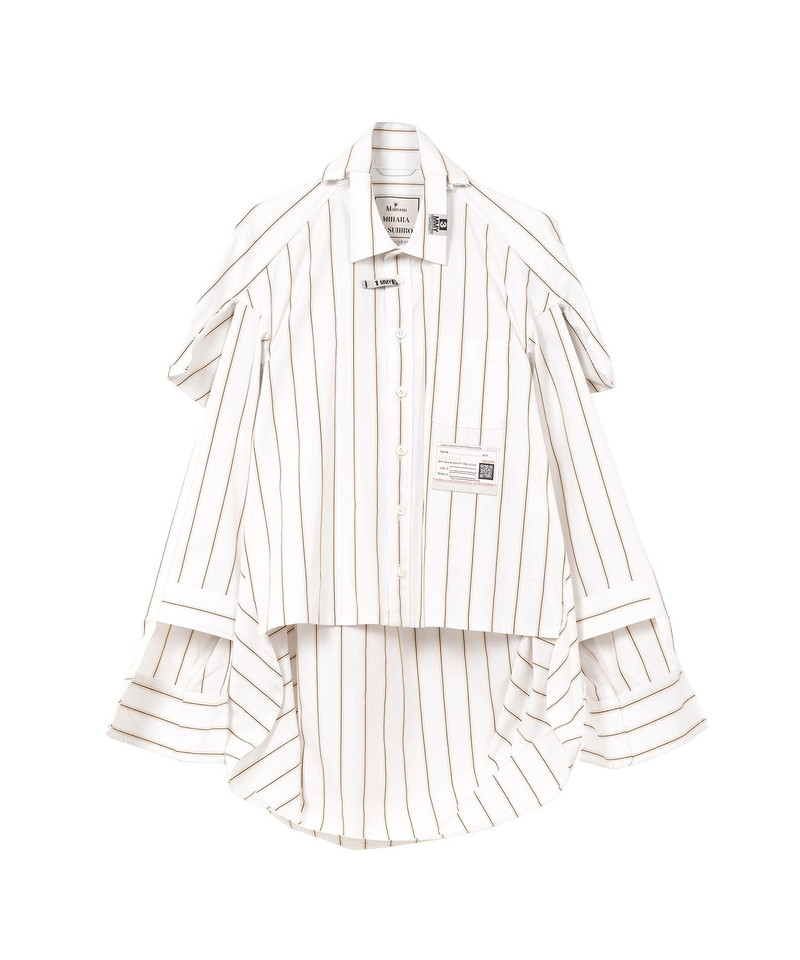 Asymmetric Stripe Shirt 28