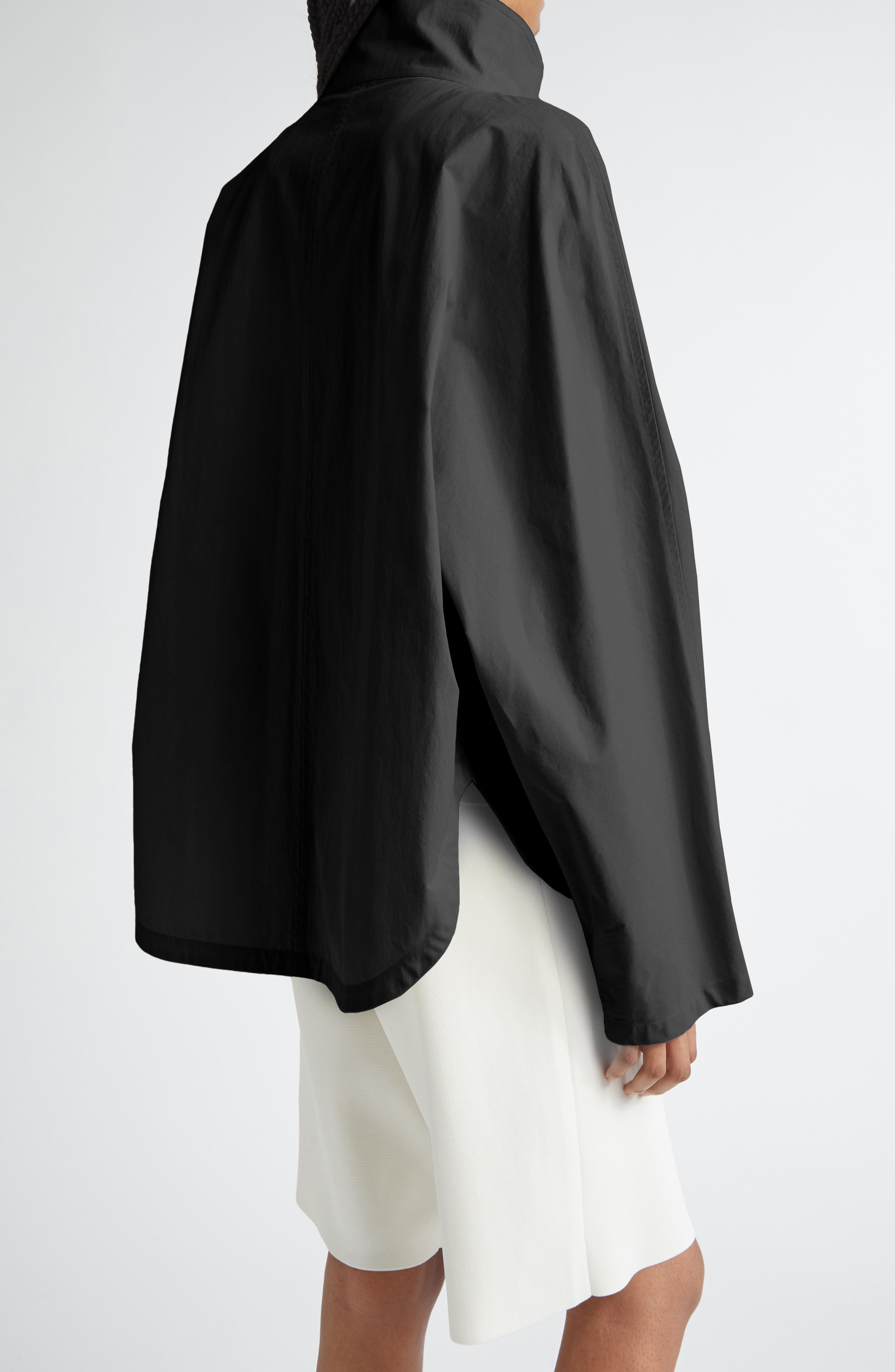 TOTEME Summer Water Repellent Parachute Jacket in Black at Nordstrom - 2
