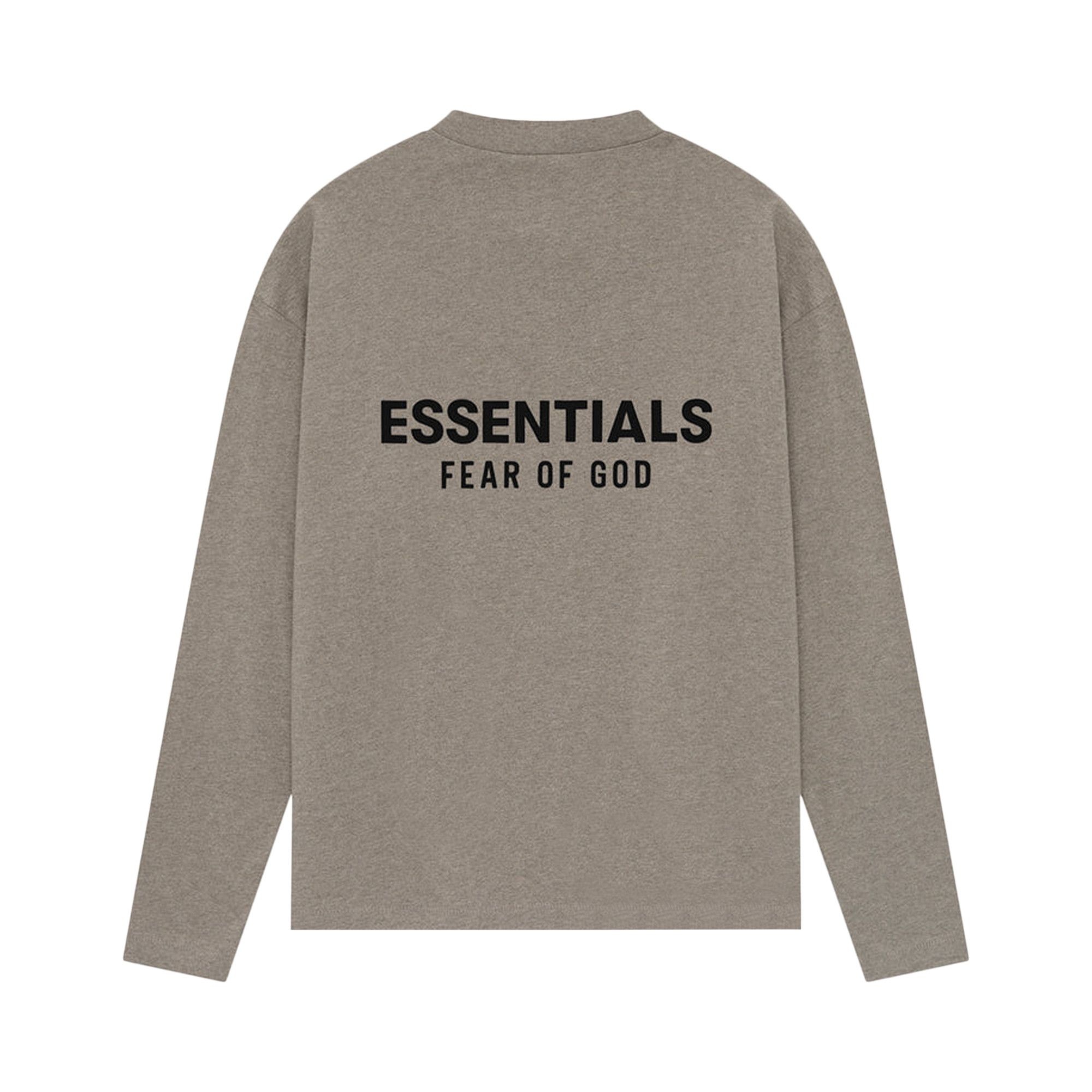 Fear of God Essentials Classic Long-Sleeve Tee 'Homestead Heather' - 2