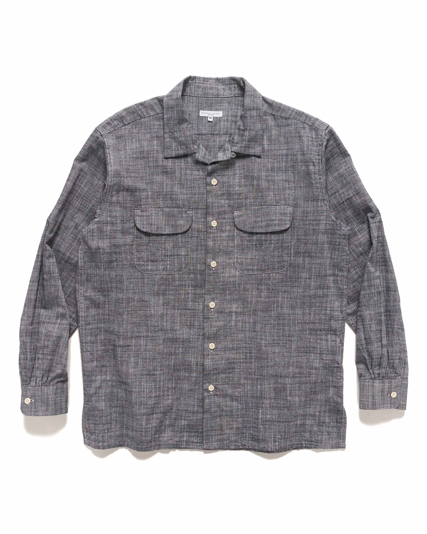 Classic Shirt Cotton Slab Black - 1