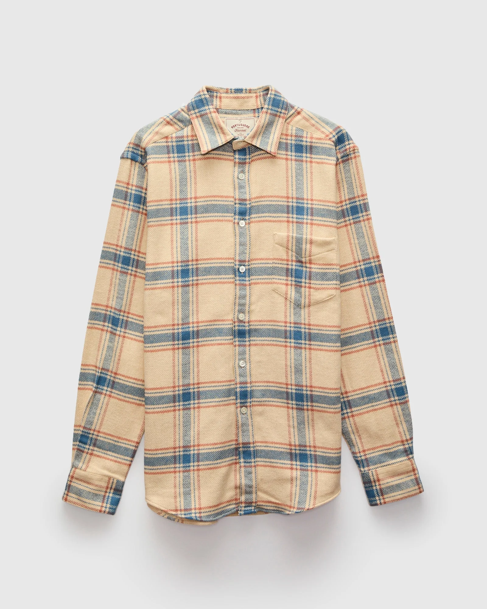 Serena Button-Up Shirt in Cream - 1