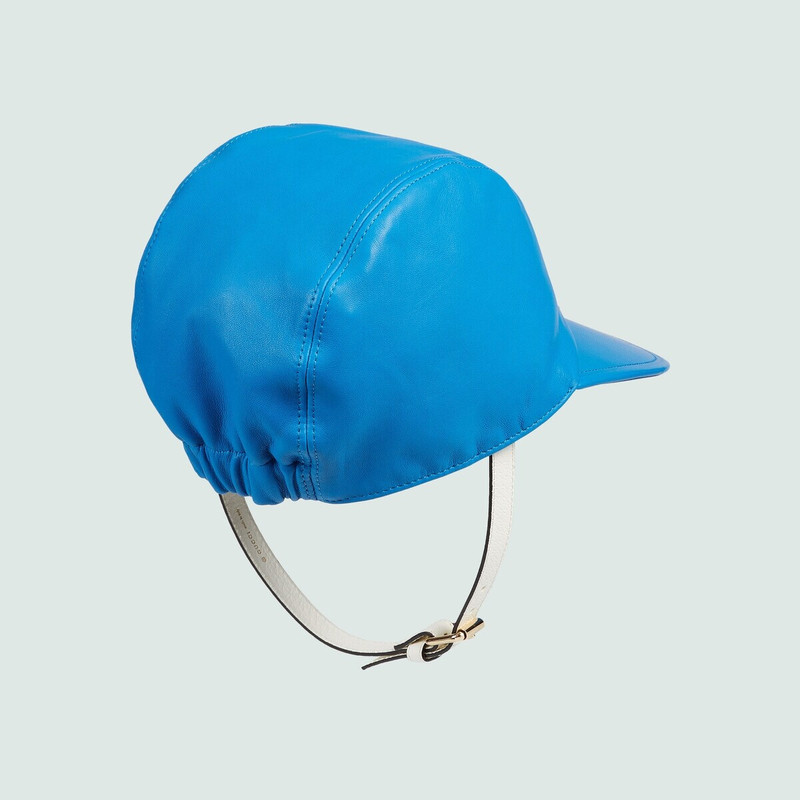 adidas x Gucci baseball hat with chin strap 4