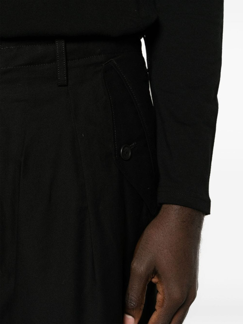 M-Front 1 Tuck cropped trousers 5