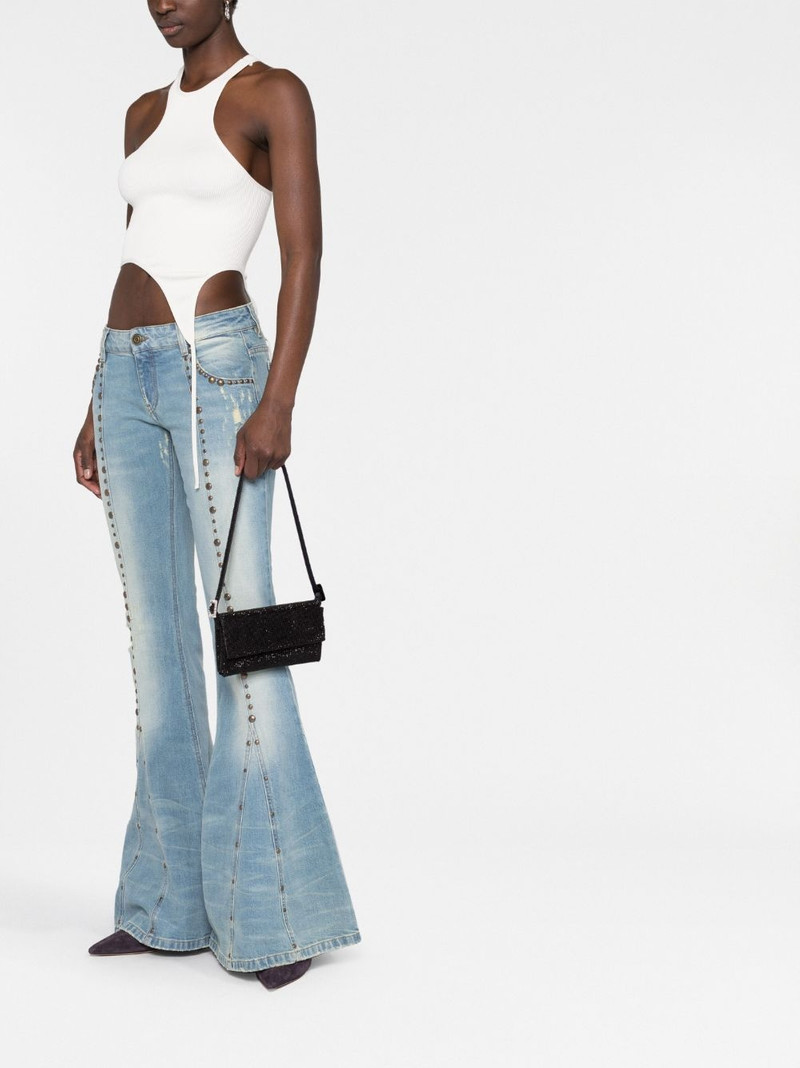 BENEDETTA BRUZZICHES crystal-embellished tote bag outlook