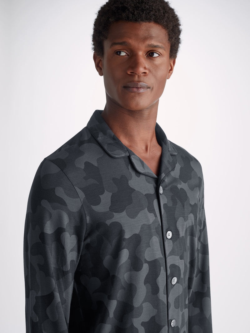 Men's Pyjamas London 11 Micro Modal Black - 5