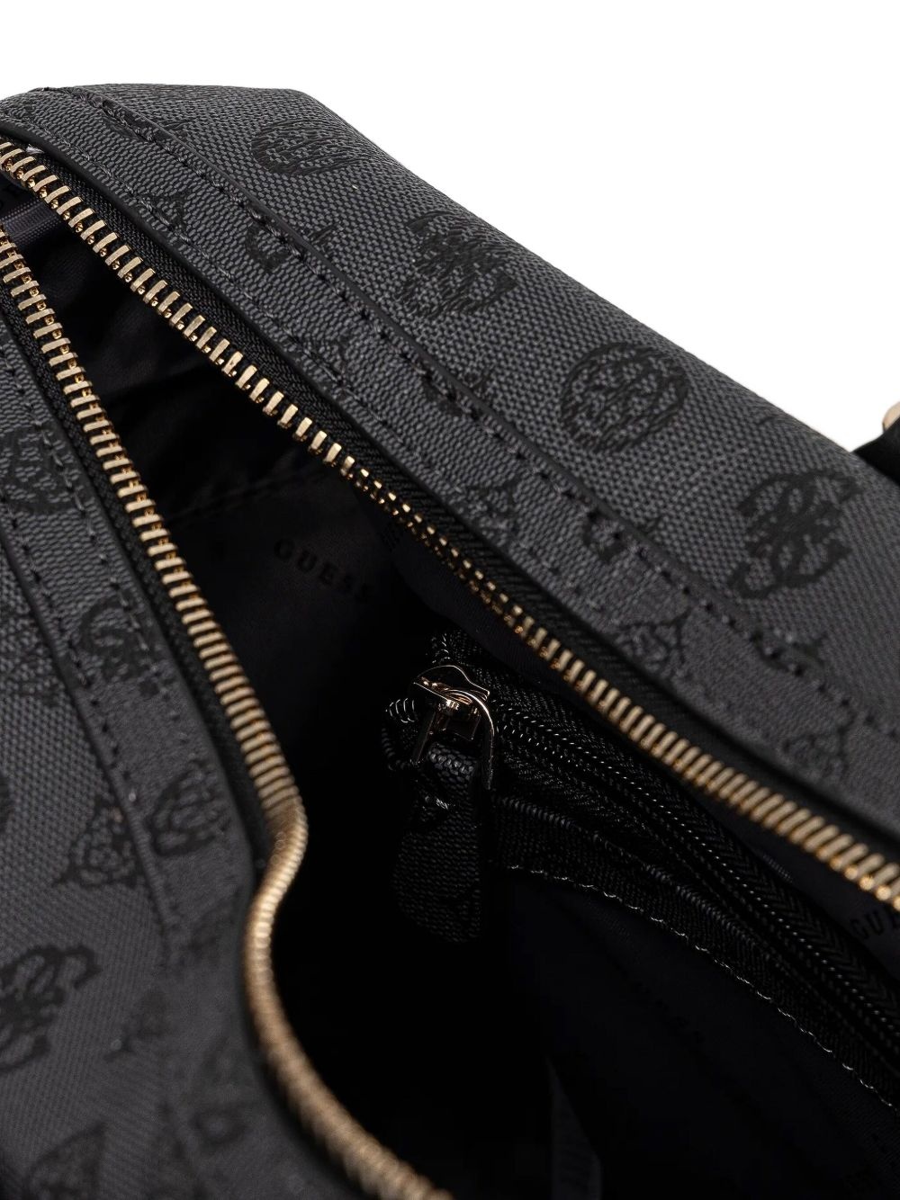 monogram-embossed duffle bag - 5