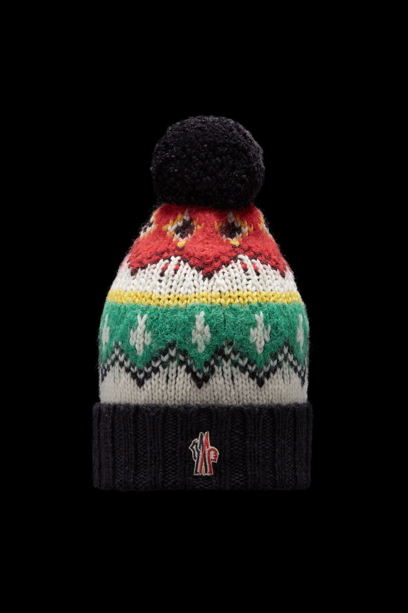 Alpaca & Wool Jacquard Beanie 1