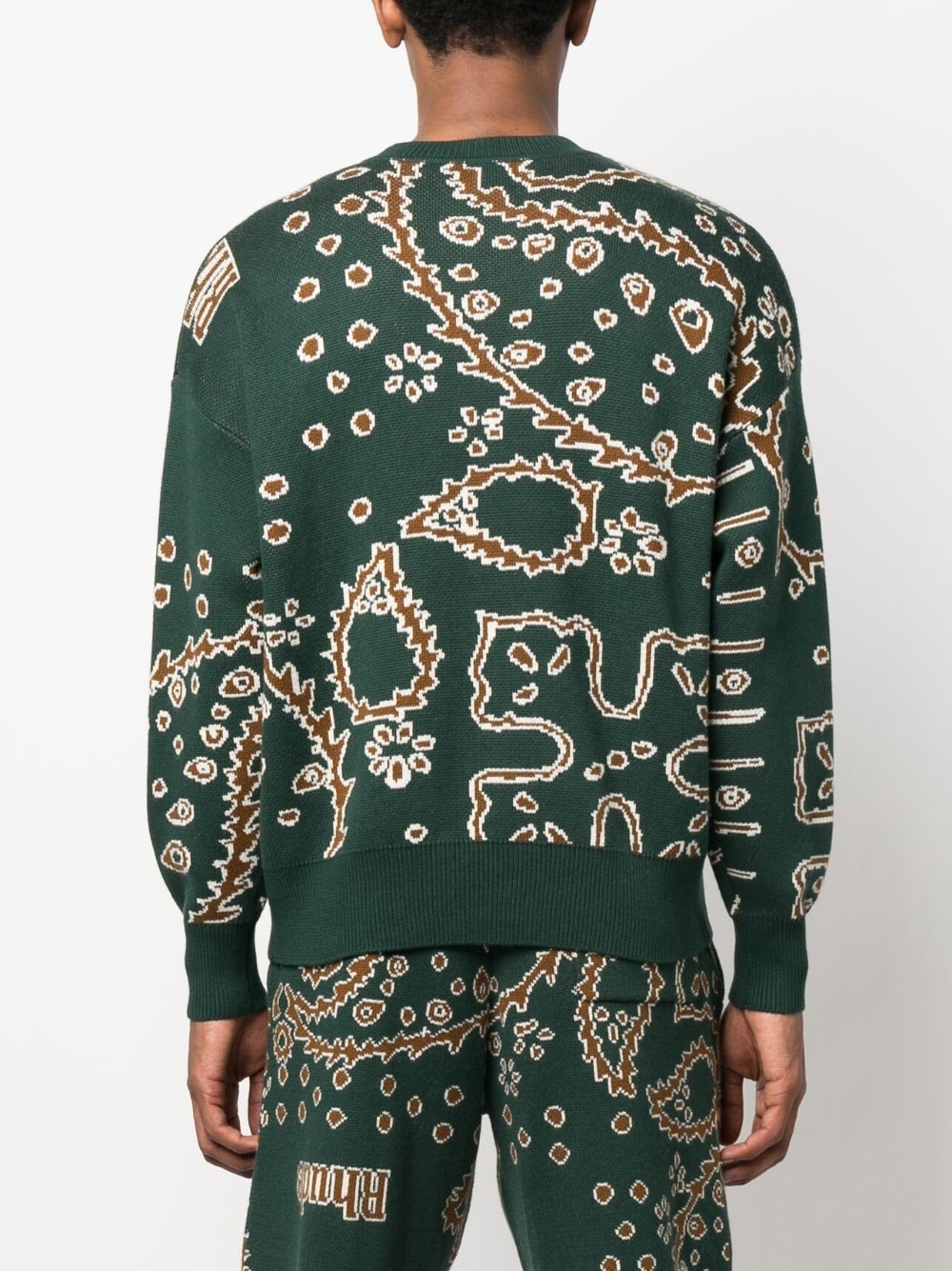 intarsia-knit jumper - 4