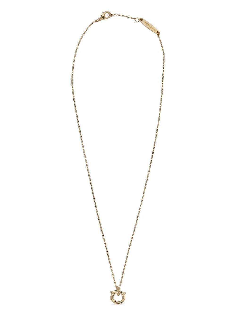 Ferragamo Women Collana Pendente Gancini Torchon - 1
