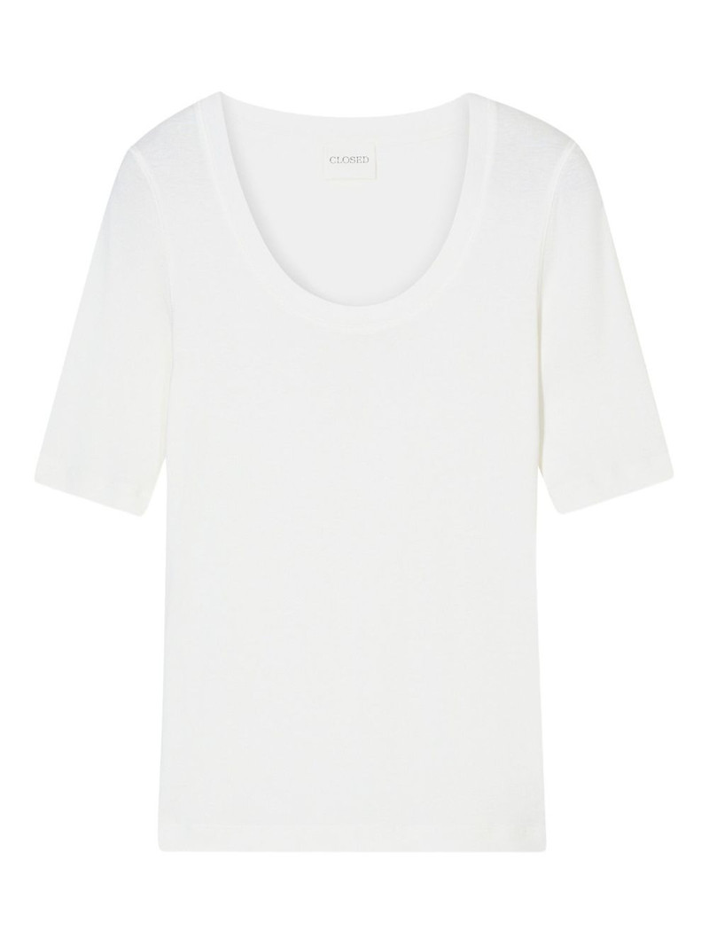 crew-neck short-sleeved T-shirt 1