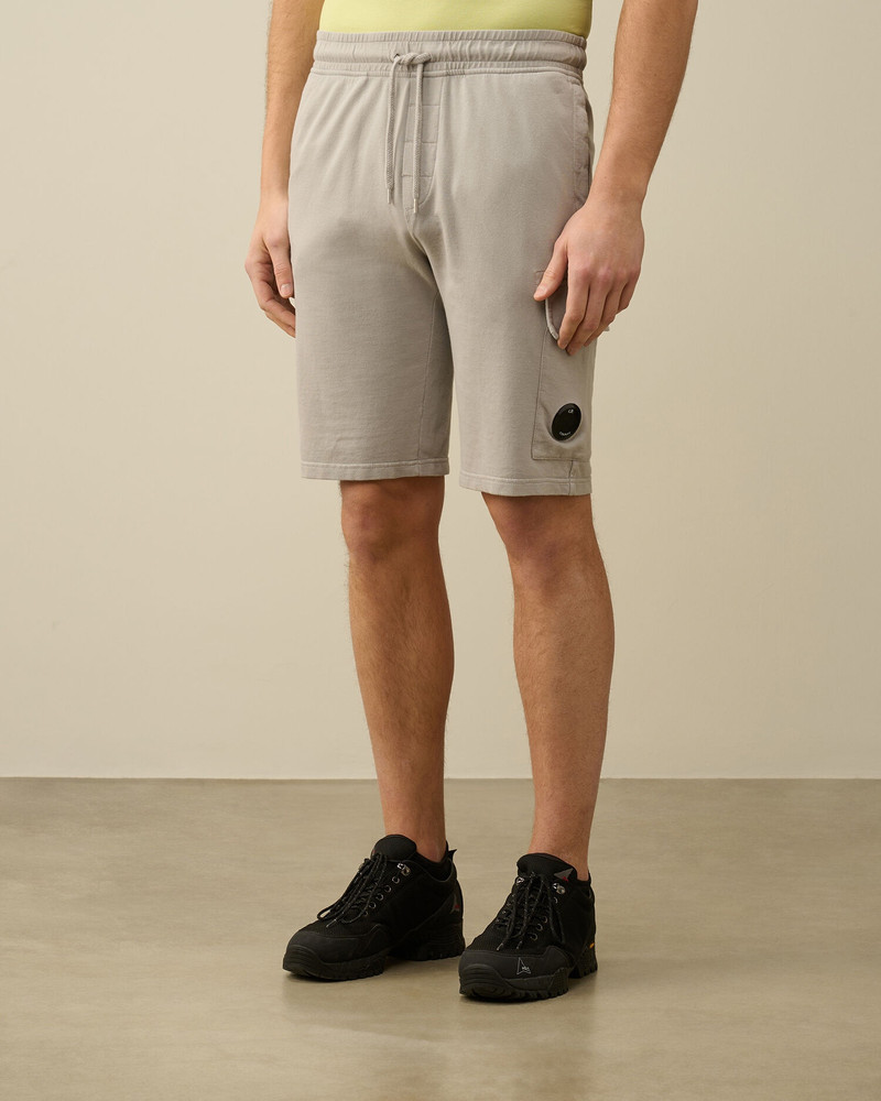 C.P. Company Light Fleece Utility Shorts outlook