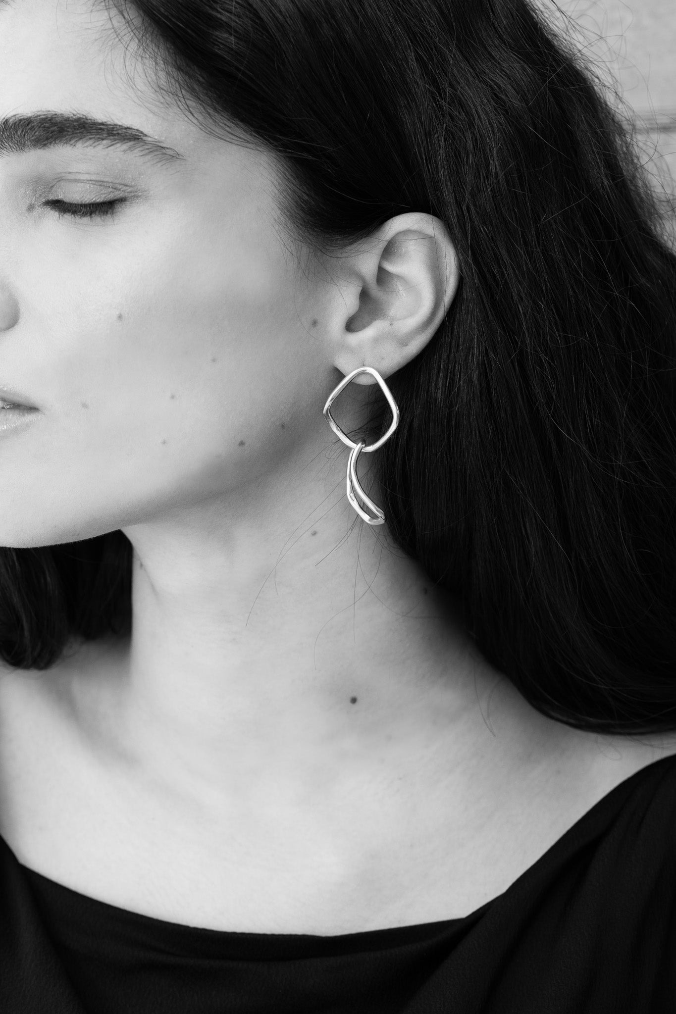 Voyage Earrings in Silver - 2