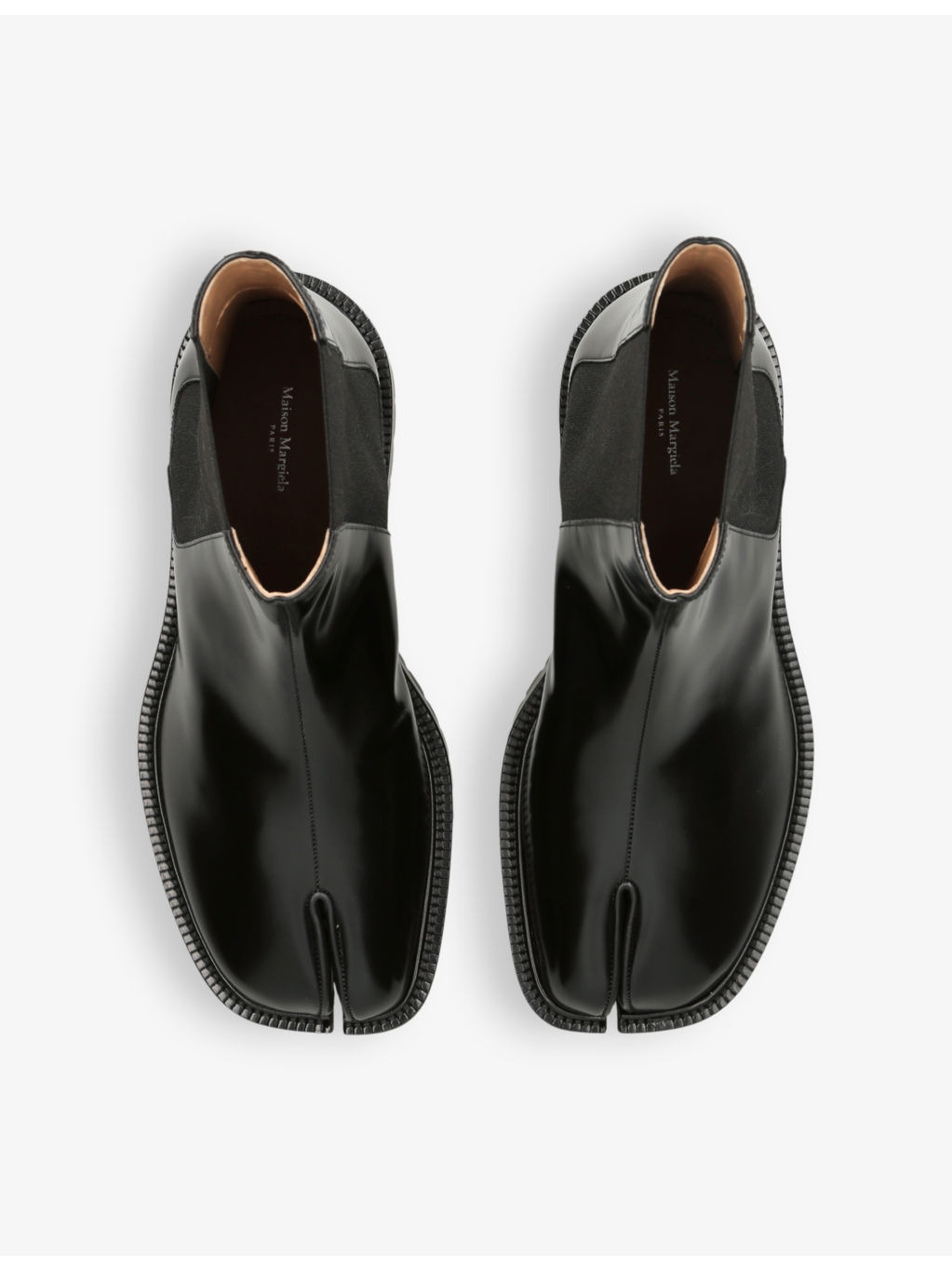 Tabi split-toe leather Chelsea boots - 2