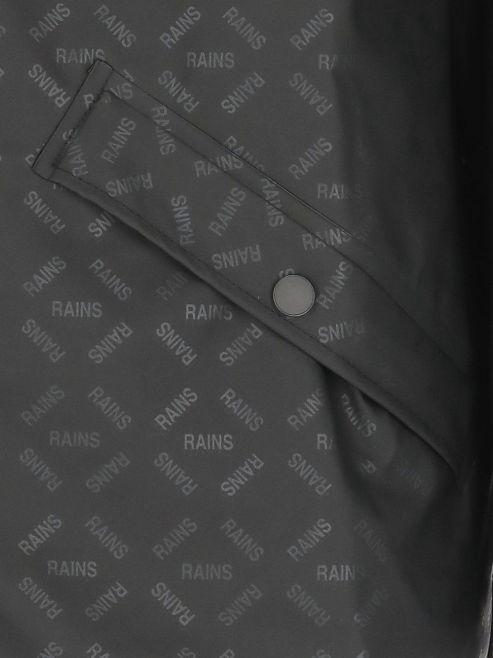 logo-pattern hooded jacket - 3