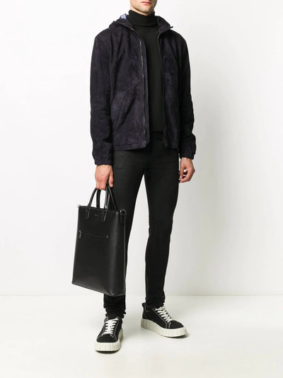 Paul Smith suede zip-up jacket outlook