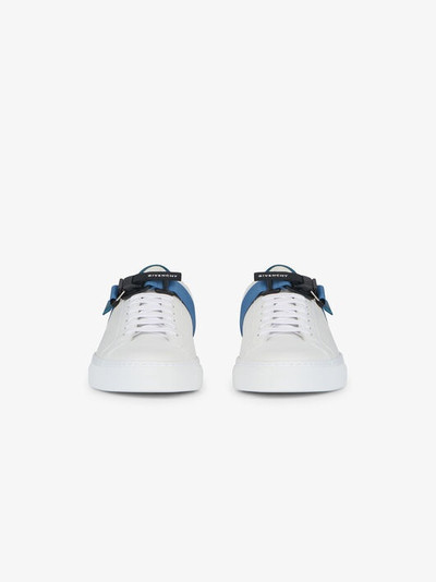 Givenchy GIVENCHY SNEAKERS IN LEATHER WITH STRAP outlook