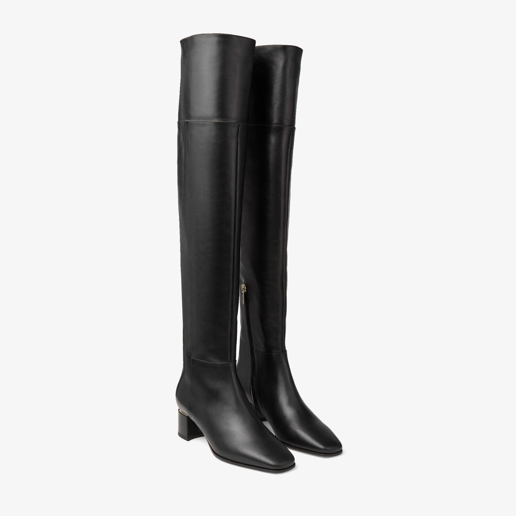 Loren Over The Knee 45
Black Calf Leather Over-The-Knee Boots - 2