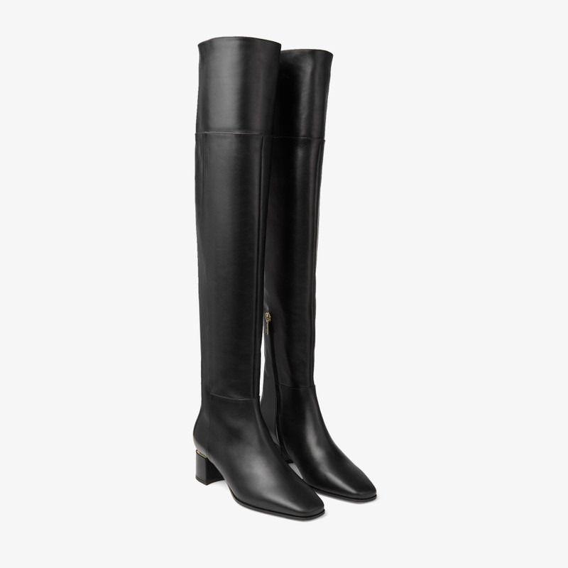 JIMMY CHOO Loren Over The Knee 45
Black Calf Leather Over-The-Knee Boots outlook