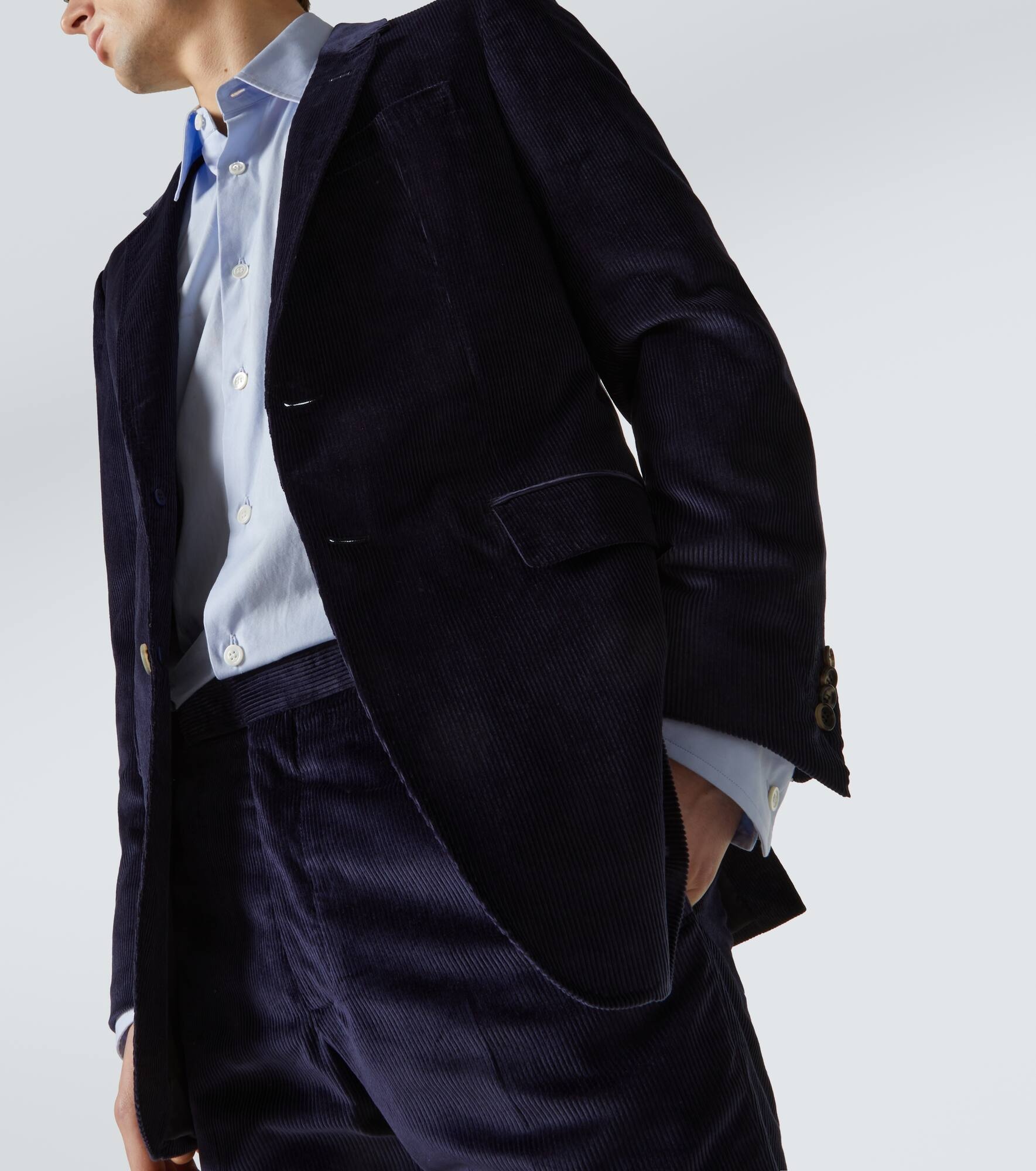 Cotton corduroy blazer - 5