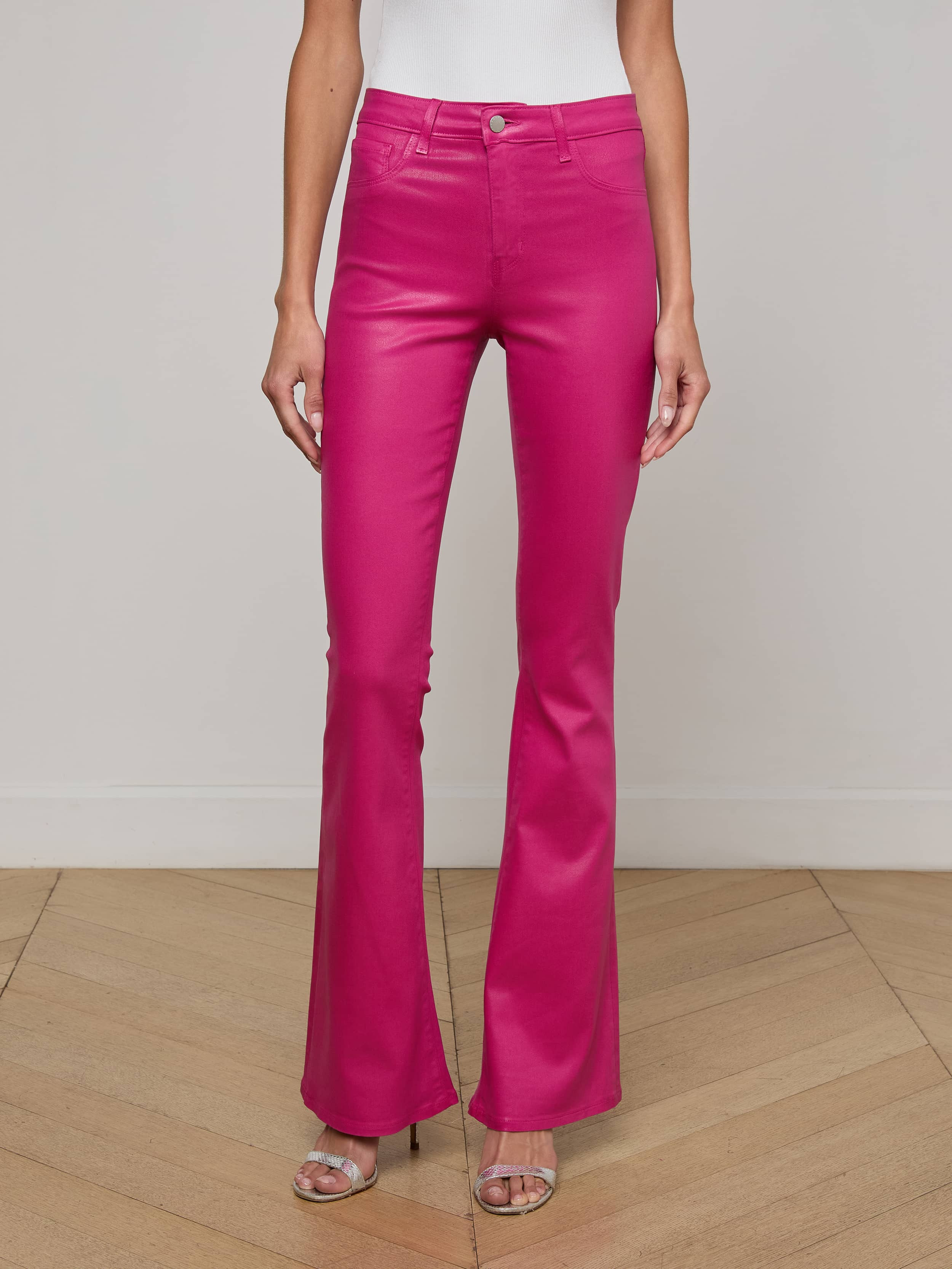 Marty Coated Flare Jean - 3