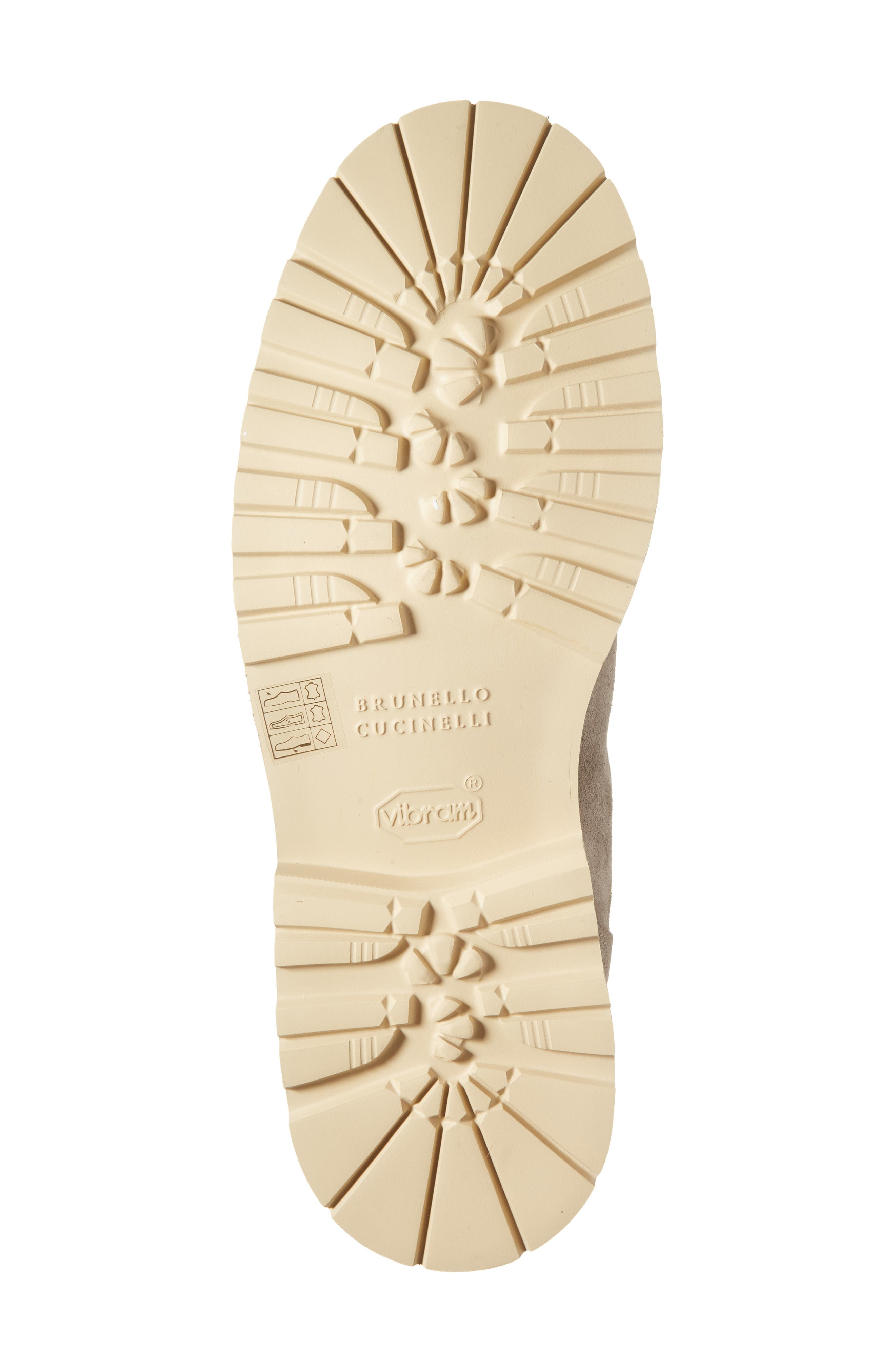 Brunello Cucinelli Lace-Up Boot in Cdj30 Dove at Nordstrom - 6