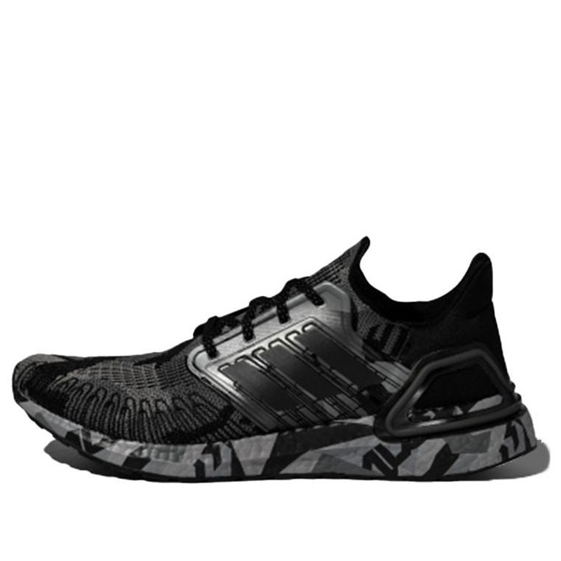 adidas UltraBoost 20 'Geometric Pack - Core Black Grey' H67278 - 1