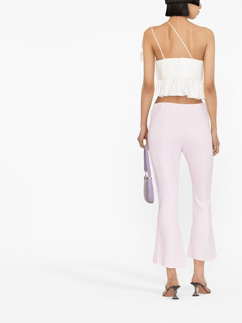 cropped flared trousers 4