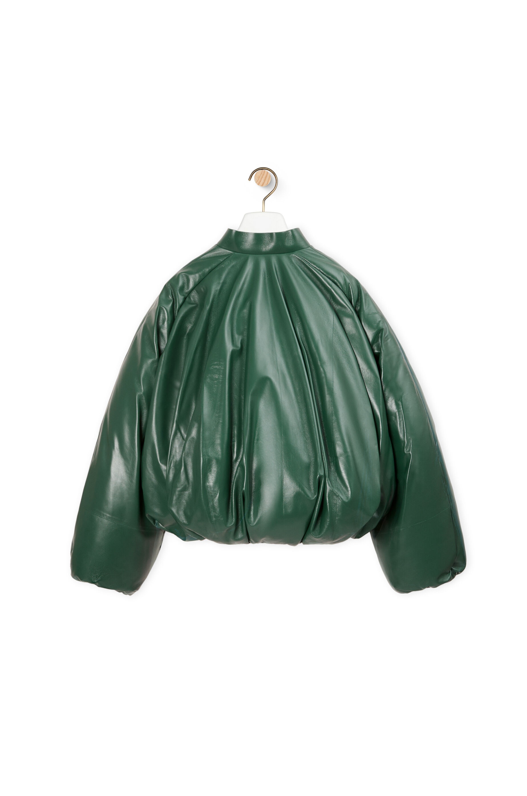 Padded bomber jacket in nappa - 4