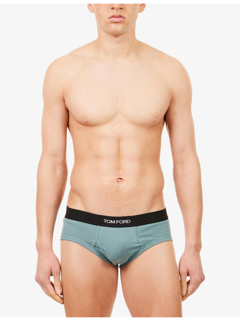 TOM FORD Classic Cotton-Jersey Boxer Briefs outlook