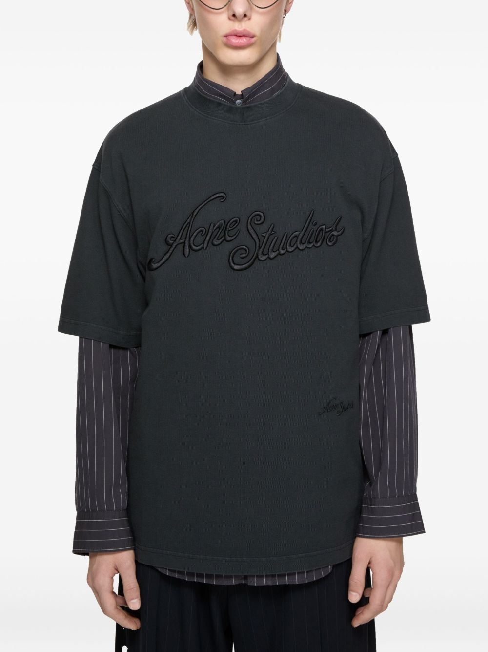embroidered T-shirt - 4